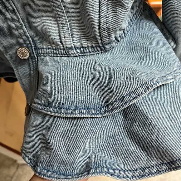 New with Tag NWT Stoosh Vintage Denim Jacket Size S - Picture 3 of 5